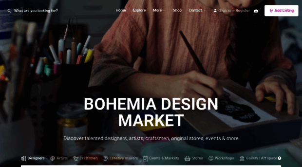 bohemiadesignmarket.com