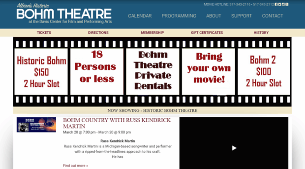 bohmtheatre.org