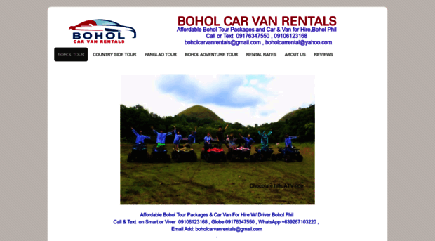 boholcarvanrentals.com