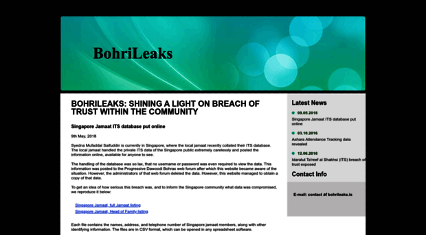 bohrileaks.is