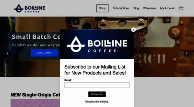 boillinecoffee.com