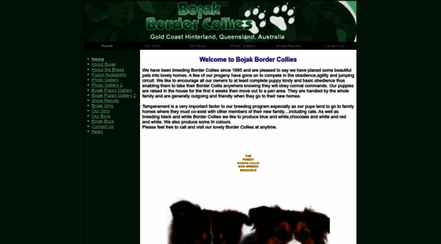 bojakbordercollies.com