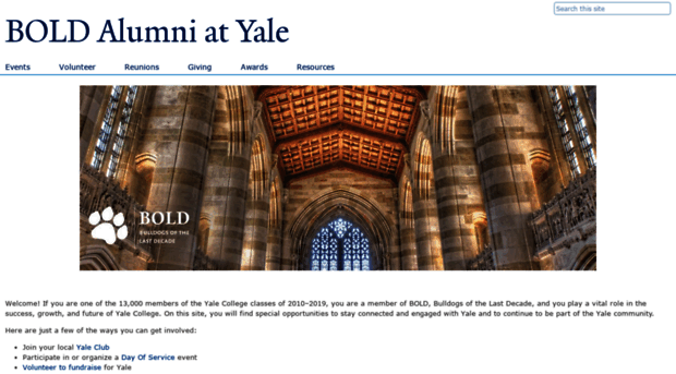 boldalumni.yale.edu