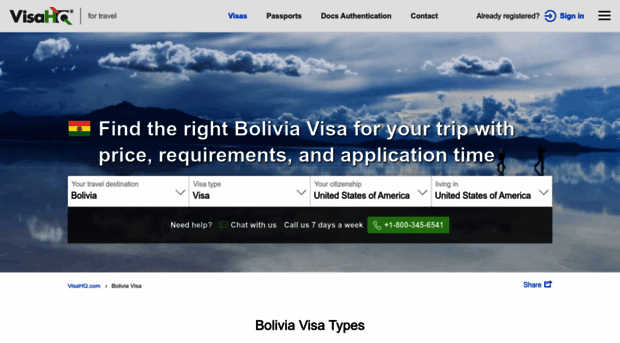 bolivia.visahq.com