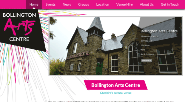 bollingtonartscentre.co.uk