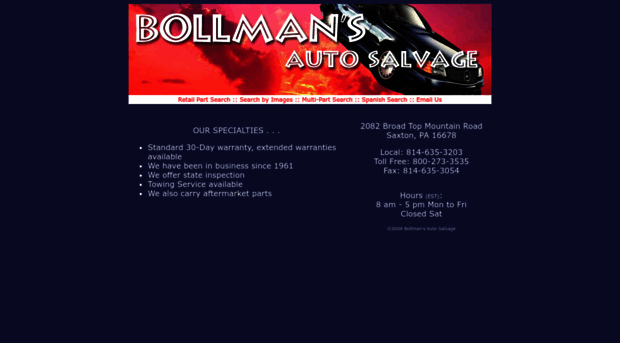 bollmansautosalvage.com