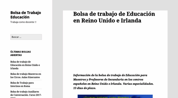 bolsadetrabajoeducacion.com