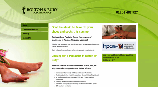 boltonandburypodiatrygroup.co.uk