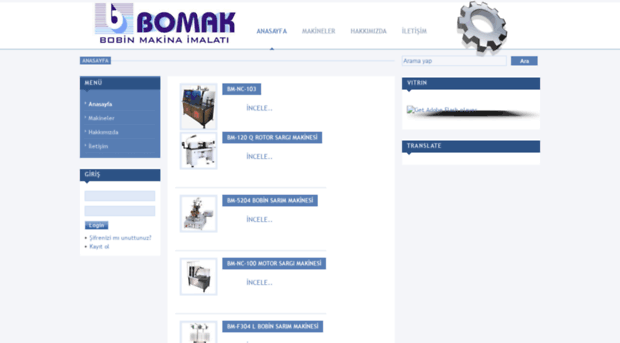 bomakmakina.com