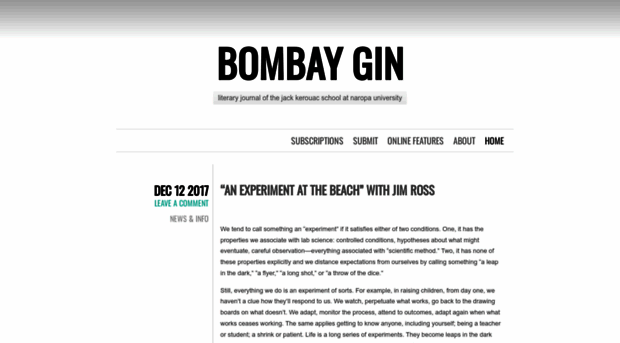 bombayginjournal.com