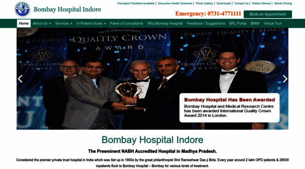 bombayhospitalindore.com