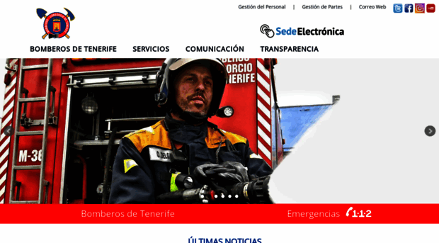 bomberostenerife.com