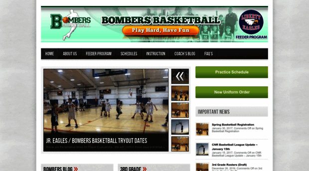 bombersbasketball.org