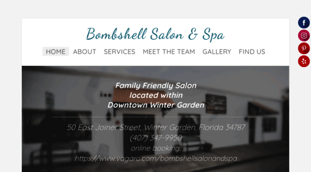 bombshellspaandsalon.com