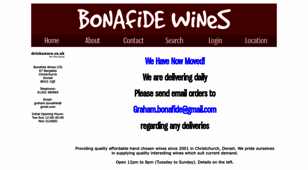 bonafidewines.co.uk