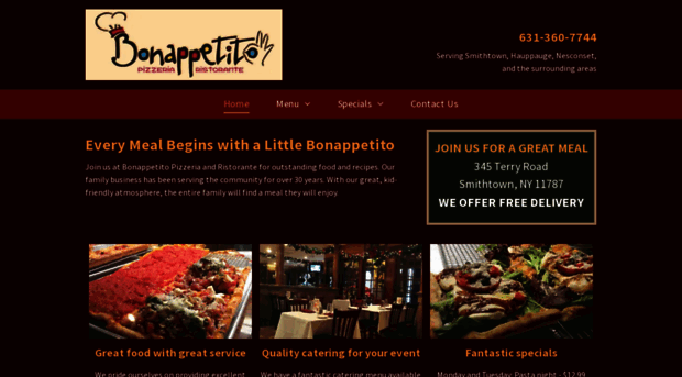 bonappetitopizzeria.com