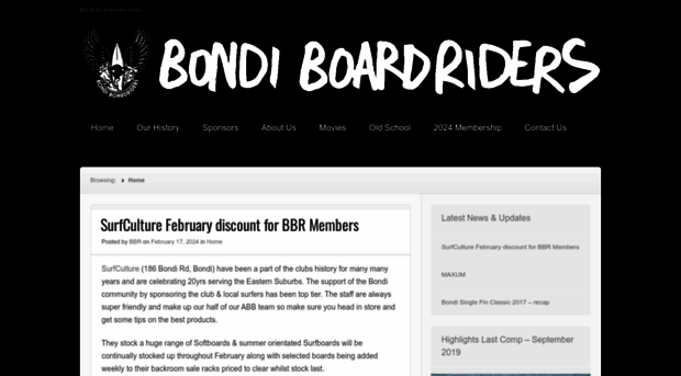 bondiboardriders.com