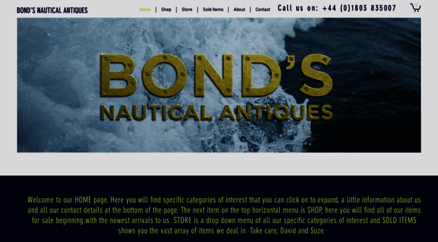 bonds-nautical-antiques.co.uk