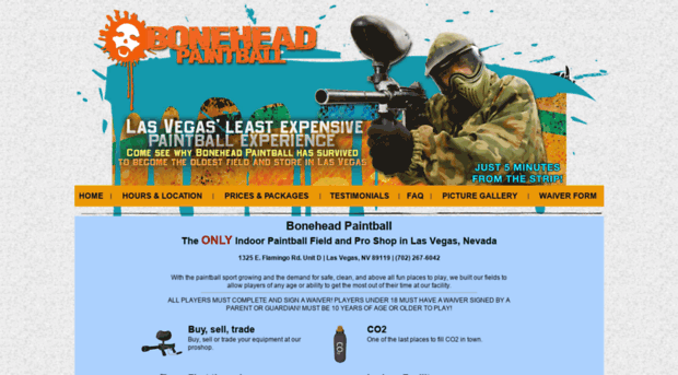 boneheadpaintball.com