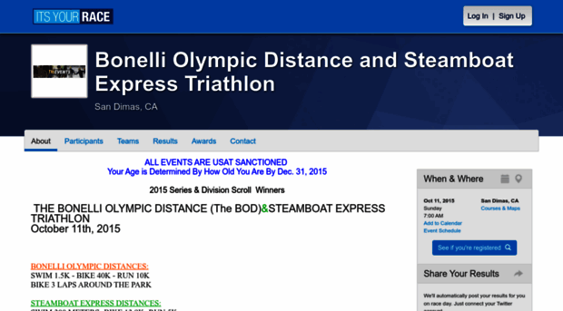 bonelliolympicdistanceandsteamboatexpresstriathlon.itsyourrace.com