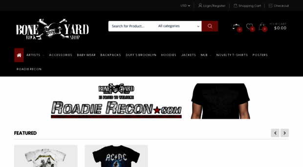 boneyardrockshop.com