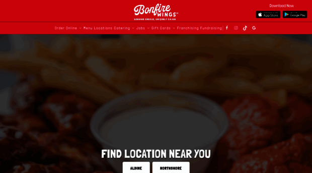 bonfirewings.com