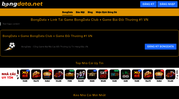 bongdata.info