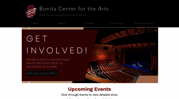 bonitacenterforthearts.com