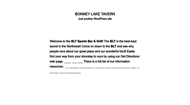 bonneylaketavern.com