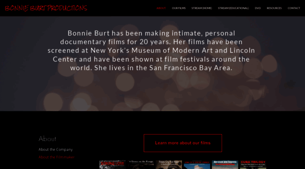 bonnieburtproductions.com