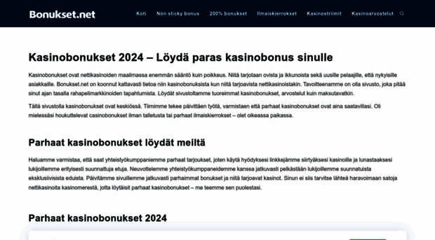 bonukset.net