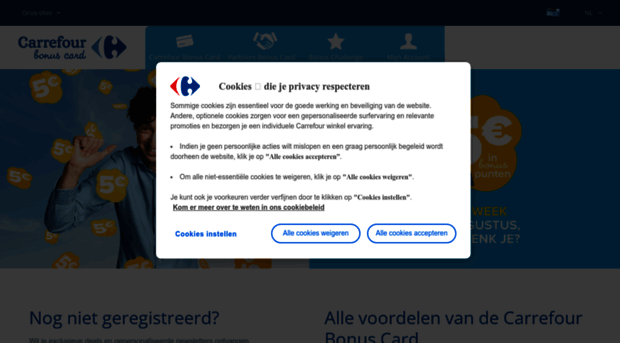 bonuscard.be.carrefour.eu
