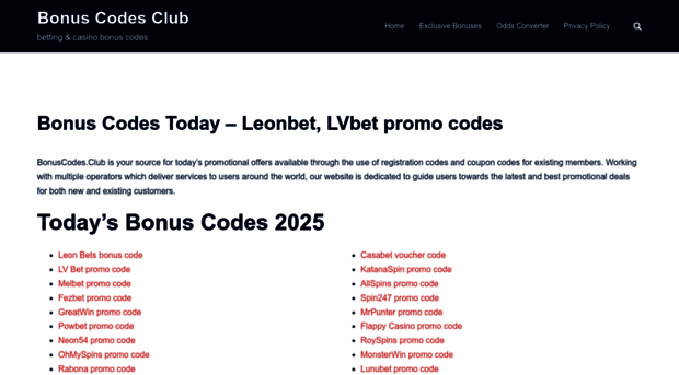 bonuscodes.club