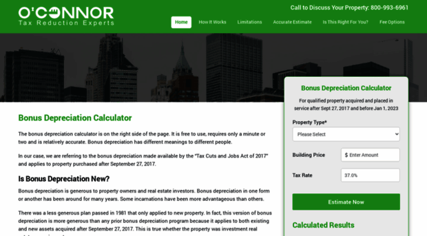 bonusdepreciationcalculator.com