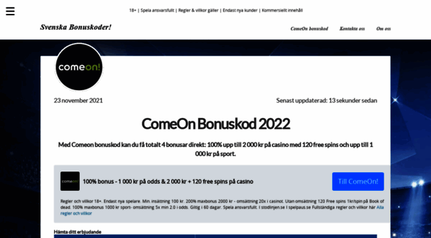 bonuskod-se.com