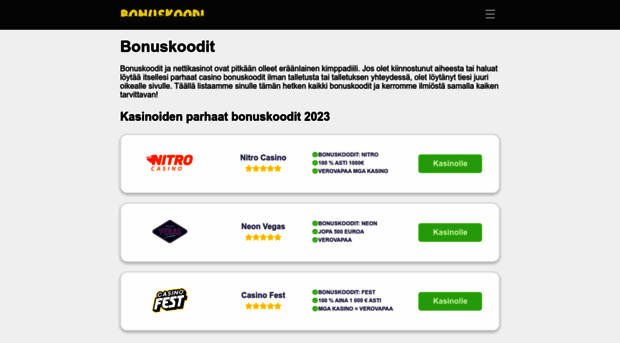 bonuskoodi.net