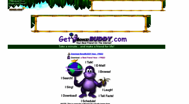 My model of Bonzi Buddy will now be available for download. The link will  be in the replies. : r/BonziBuddy