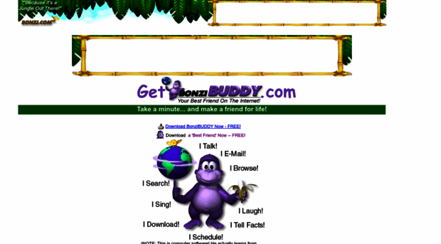 downloading bonzi buddy