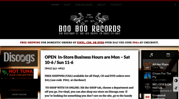 booboorecords.com