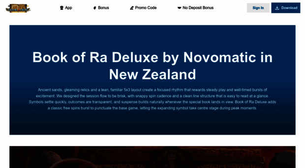 book-of-ra-deluxe.nz