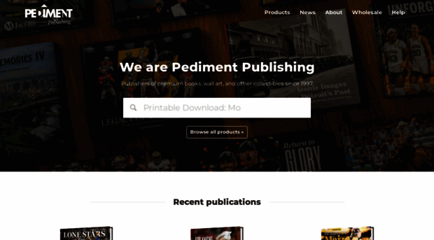 book.pediment.com