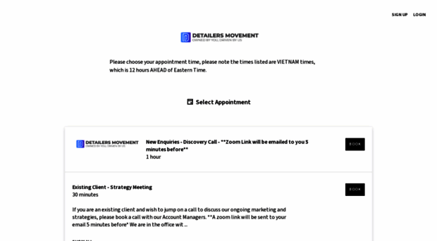 bookacallwithdetailersmovement.as.me