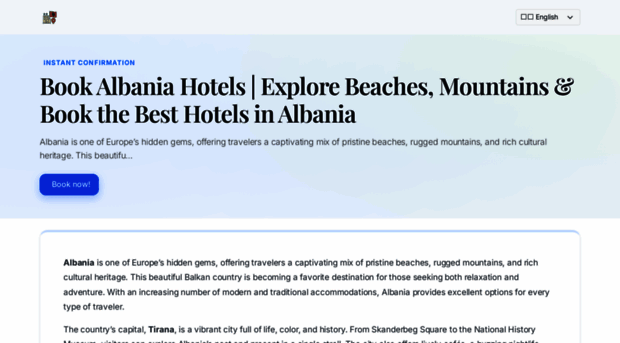 bookalbaniahotels.com