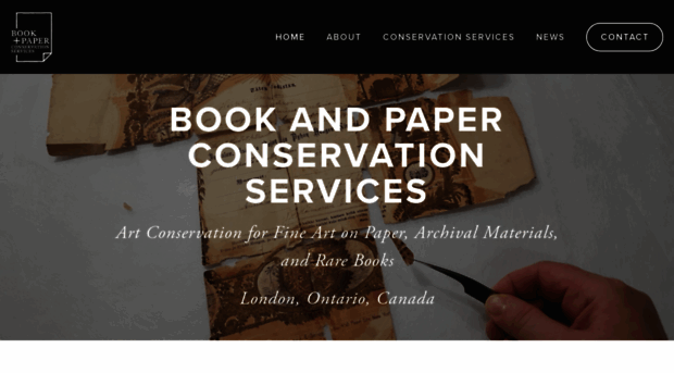 bookandpaperconservationservices.com