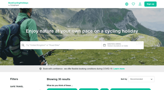 bookcyclingholidays.com