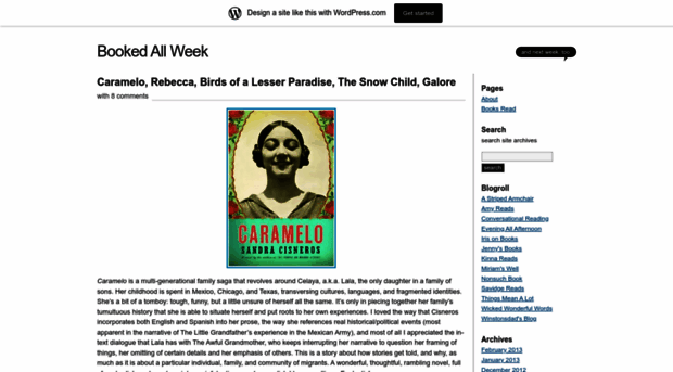 bookedallweek.wordpress.com
