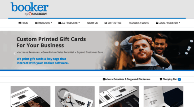 bookercards.com