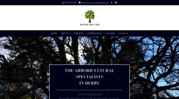 bookertreecare.co.uk