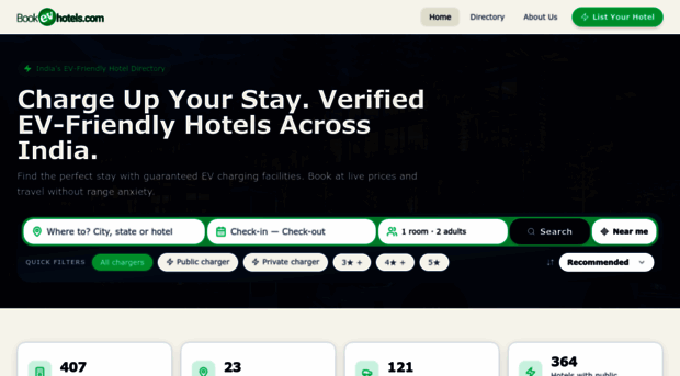 bookevhotels.com