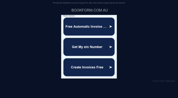 bookform.com.au